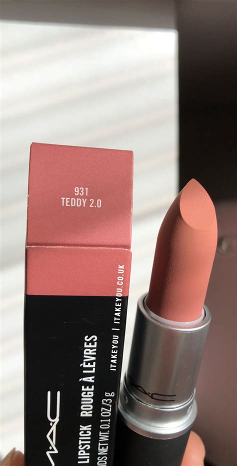 teddy 2.0 mac lipstick|Teddy 2.0 mac lipstick